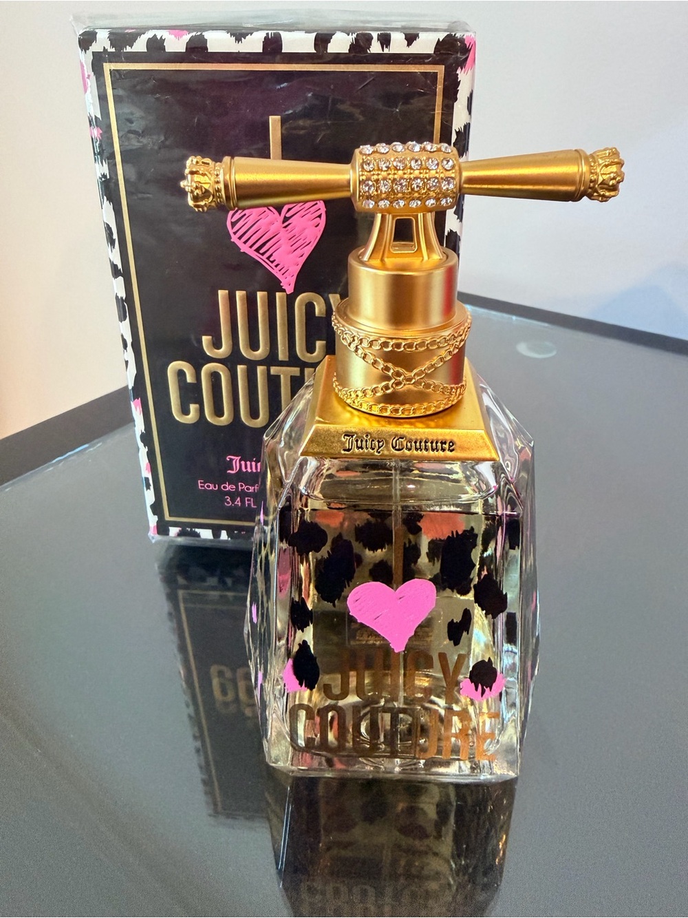 Juicy Couture I love Juicy Couture Perfume- 100 mL/ 3.4 oz USED - Picture 3 of 4